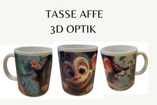 Tasse Becher Affe 3D 330 ml