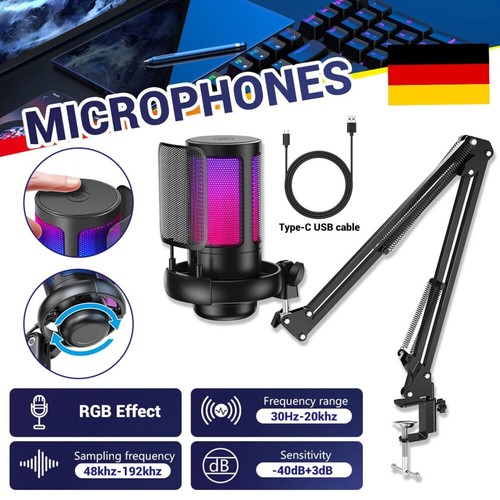Gaming microphone rgb - microphone,