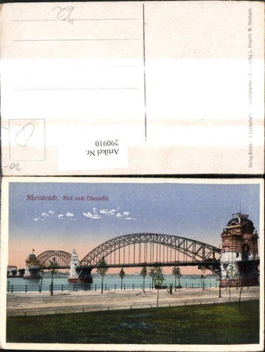 290910 rheinbrücke blick - blick, n