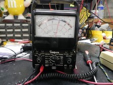 Simpson 261 multimeter - simpson,