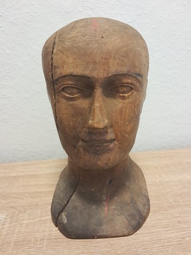 Antiker hutkopf perückenkopf - antiker,