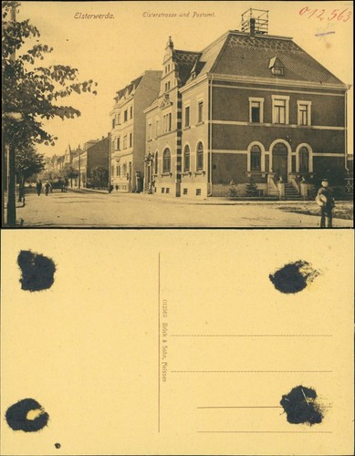 Ansichtskarte elsterwerda - ansichtskarte,