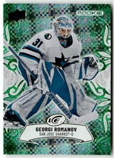Upper Deck UD Ice Hockey 024-25 NHL 122 Georgi Romanov Rookie Emerald Green