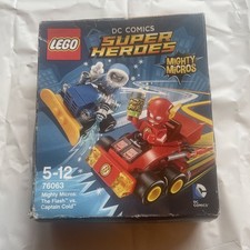 LEGO Set 76063 Dc Comics Super Heroes: Mighty Micros: The Flash vs. Captain Cold