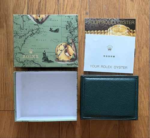 Rolex uhrenbox gehäuse grün - rolex,