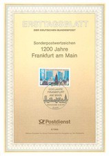 Ersttagsblatt 1994 - 1200