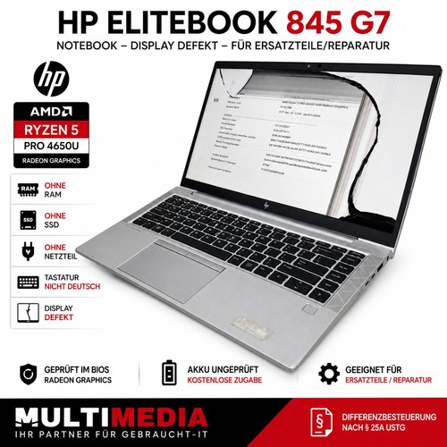 Elitebook 845 ryzen 5 - 845, g7