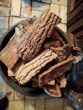 8 x Baumrinde basteln Deko Ostern Borke Asseln Rinde Bastelholz Floristik