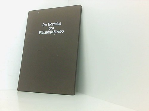 Der hortulus des walahfrid - hortulus,