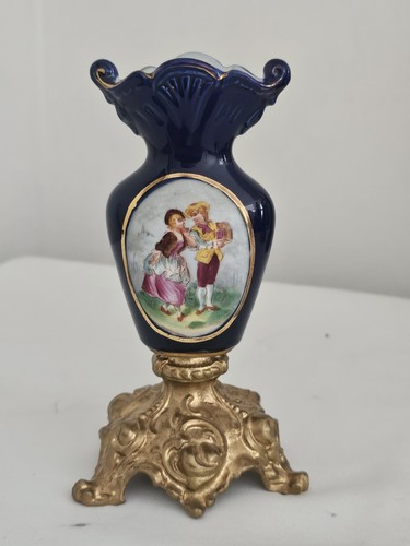 Vintage porzellanvase mit - vintage,