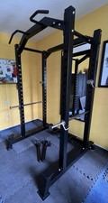 Powecage/ Powerrack/Kraftstation Barbarian Line Hantelbank Hanteln Zubehör Set
