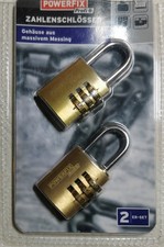 2 Stück Zahlenschloss