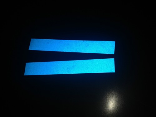 Blau reflexfolie reflektor - blau,