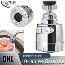Wassersparer Strahlregler Schwenkbrause Mischdüse Wasserhahn Luftsprudler Kann