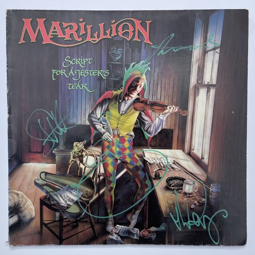 Signiertes marillion fish - signiertes,