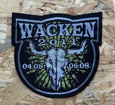 Wacken 2011 Patch Aufnäher
