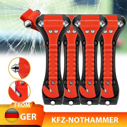 Nothammer mit gurtschneider - 4x,