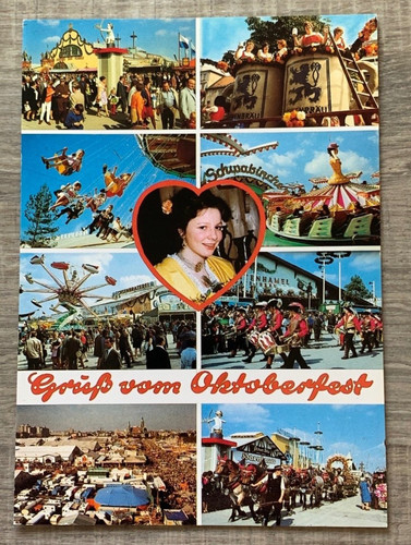 Postkarte oktoberfest - (no.,
