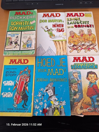 Mad hefte konvolut stück - hefte, 6