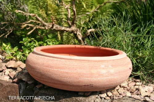 Terracotta bonsai schale - terracotta,