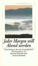 Jeder Morgen will Abend werden von Schnierle-Lutz, ... | Buch | Zustand sehr gut