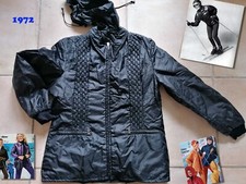 Nylonjacke Steppjacke Anorak Kapuze Glanznylon Vintage 70er