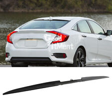 Schwarz Glanz Sport Heckspoiler Lippe Spoiler Einstellbar für Honda Civic Accord