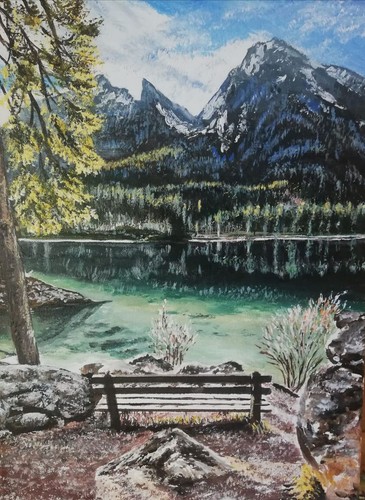 Eigenes acrylbild leinwand - acrylbild.,