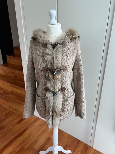 Bruno manetti pelz strickjacke - bruno,