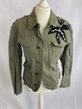 Jeansjacke - oliv grün -