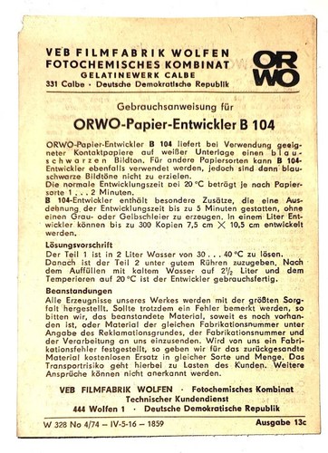 Gebrauchsanweisung