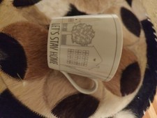 Cup LET'S STAY HOME grau weiß