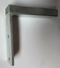 Wandanschluß verzinkt für Balkonhandlauf H50/30