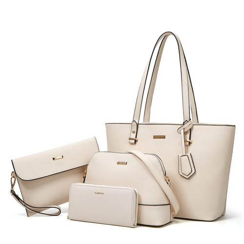 Handtasche damen set - damen, 4-teilig