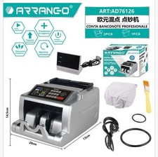 x Profi Geldscheinzähler ARRANGO AD76126 Magnetische Erkennung Zähler