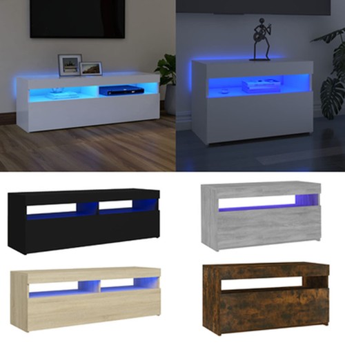 Schrank mit led leuchten - tv,