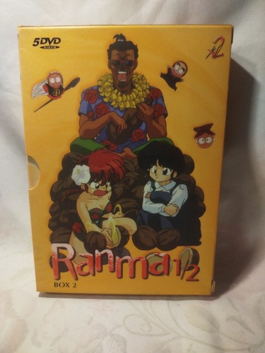 Ranma box 5 dvds - ranma,