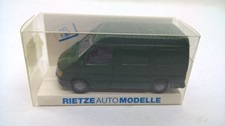 Rietze 1:87 10770 Ford Transit 86 Kasten dunkelgrün in OVP (72)