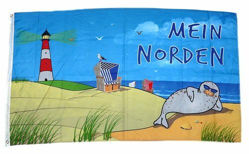Flagge fahne mein norden - /,