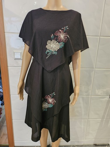 70er jahre kleid hanna york - jahre,