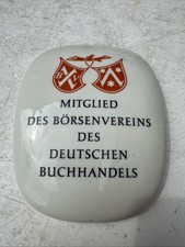Rosenthal Porzellan Schild