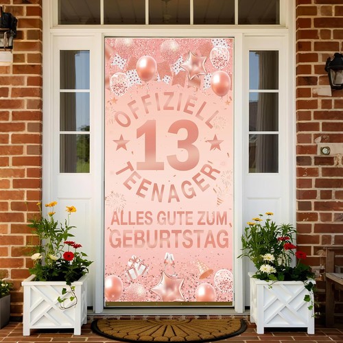 Deko geburtstag banner - 13.,
