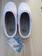 Arbeitsschuhe, Clog, weiß, Gr. 37, Safety Jogger