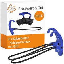 2 x Kabelbinder Deluxe Kabelverbinder für CEE Kabel, Seile, Ketten Kabelhalter