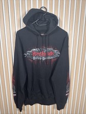 Harley Davidson Badlands Vintage Hoodie Schwarz Herrn M (selten)  Pullover