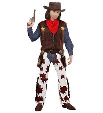 Kostüm Cowboy Kinder 4-tlg