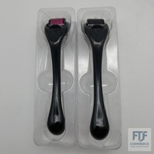 Dermaroller – 2 Modelle (0,25 mm + 0,5 mm) – Bartroller – Set mit 2 Rollen mit M