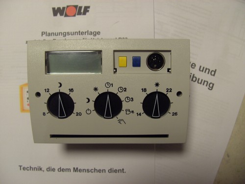 Heizungsregler wolf 38 - wolf,