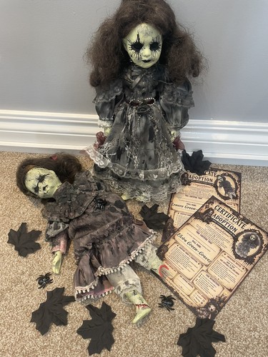 Porzellan horror puppe set - porzellan,