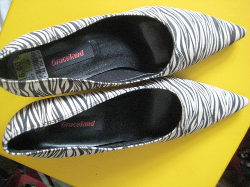 Vintage pumps graceland zebra - vintage,